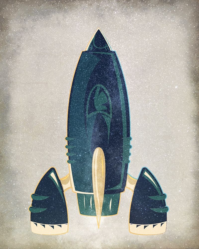 To Space 2 art print by Kimberly Allen for $57.95 CAD