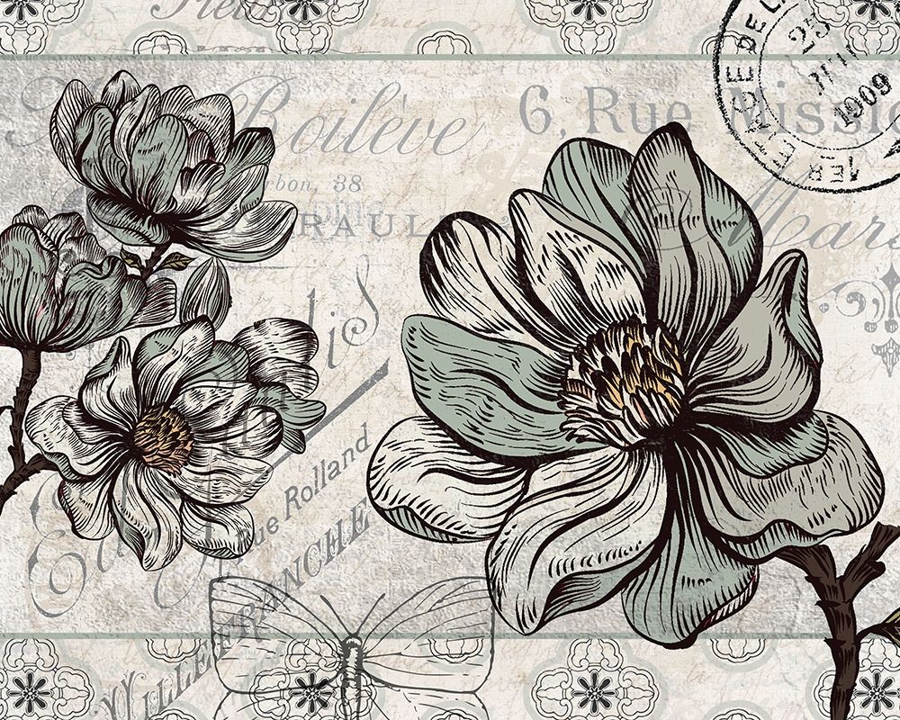 Country Magnolia 4 art print by Kimberly Allen for $57.95 CAD
