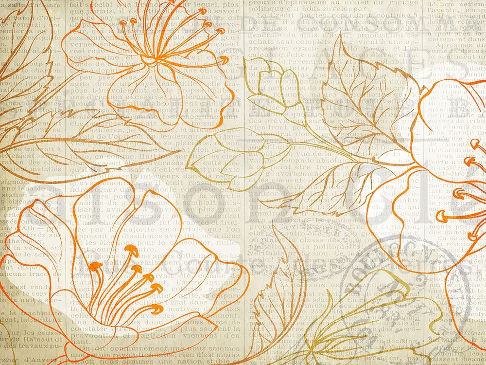 Summer Orange 1 art print by Kimberly Allen for $57.95 CAD