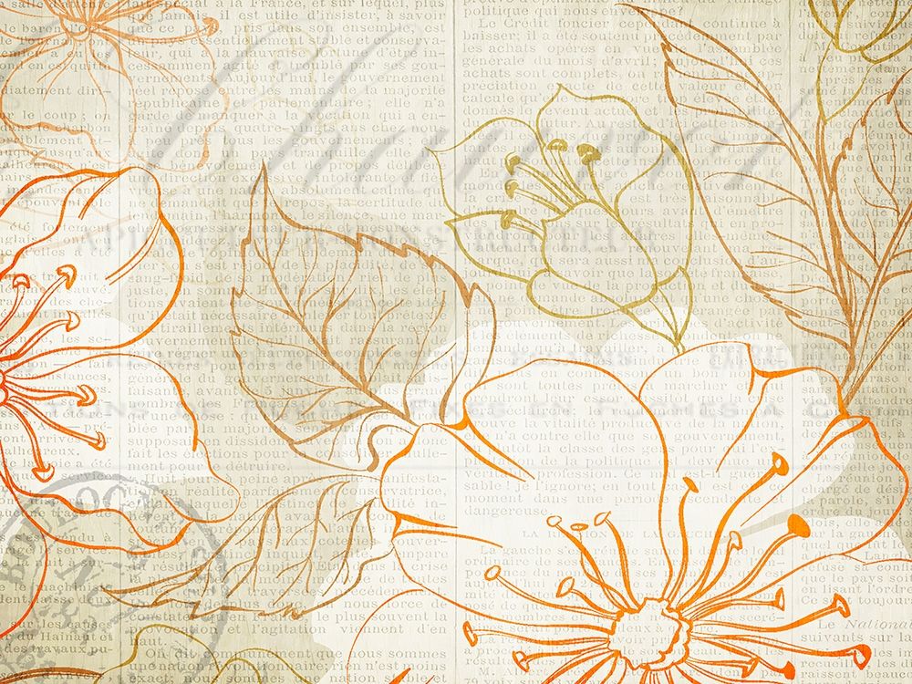 Summer Orange 2 art print by Kimberly Allen for $57.95 CAD