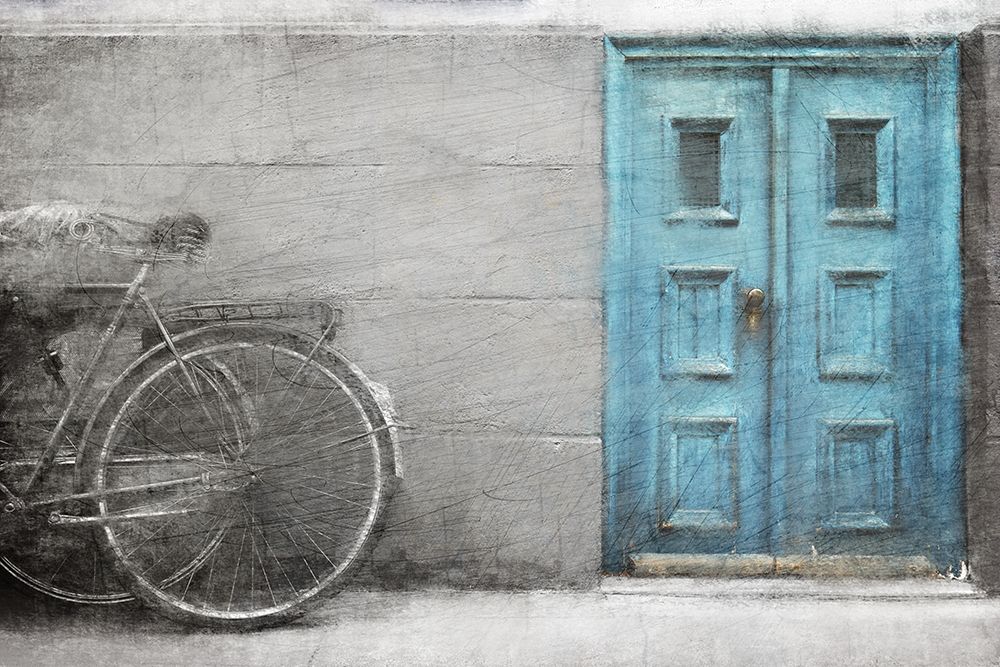 Teal Doorway art print by Kimberly Allen for $57.95 CAD