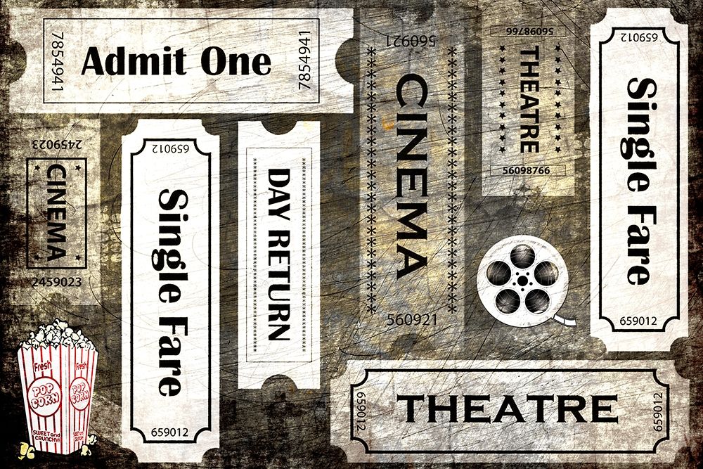 Admit One art print by Kimberly Allen for $57.95 CAD