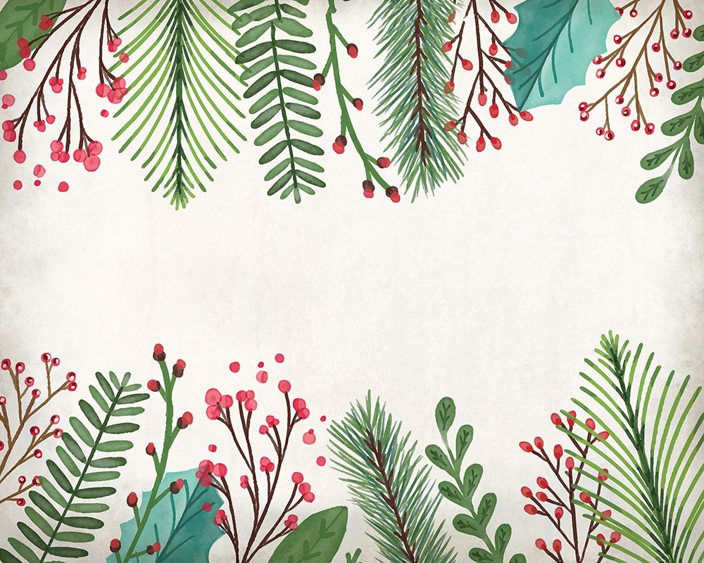 Holly Christmas art print by Kimberly Allen for $57.95 CAD