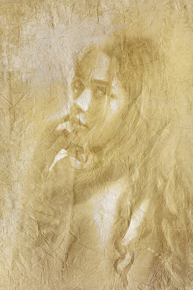 Shaded Gold art print by Kimberly Allen for $57.95 CAD
