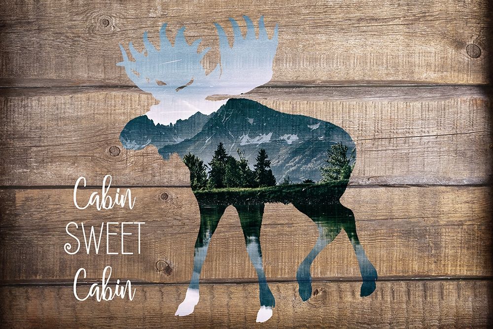 Cabin Sweet Cabin art print by Kimberly Allen for $57.95 CAD
