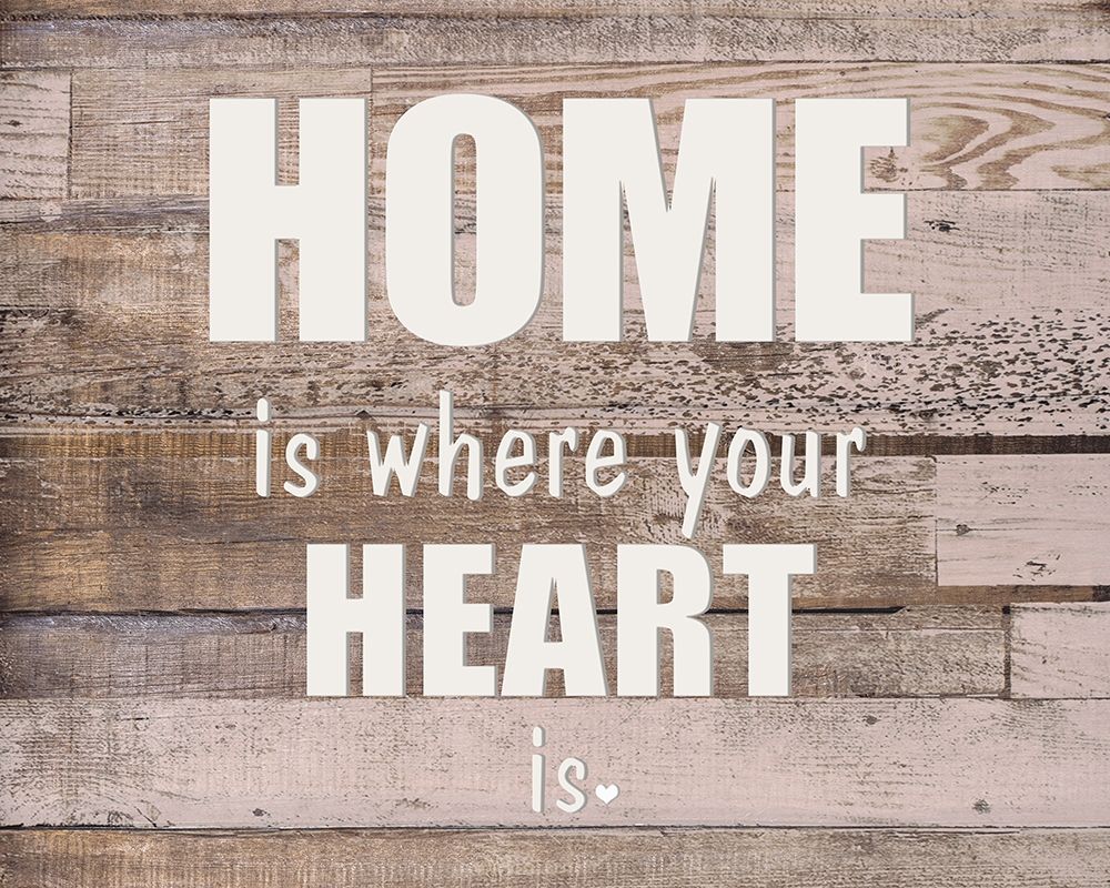 HOME is where the HEART art print by Kimberly Allen for $57.95 CAD