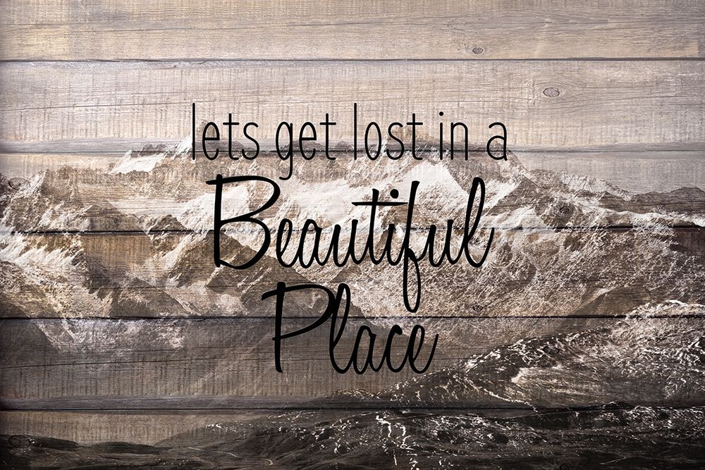 Lets get Lost art print by Kimberly Allen for $57.95 CAD