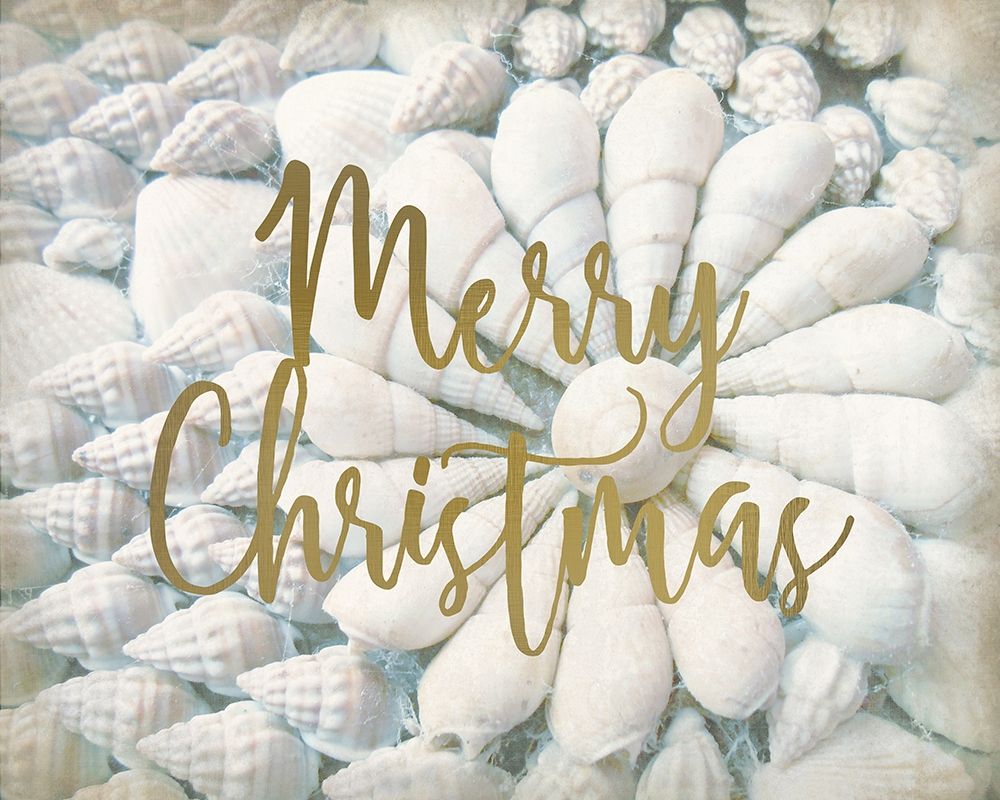 Merry Christmas Shells art print by Kimberly Allen for $57.95 CAD