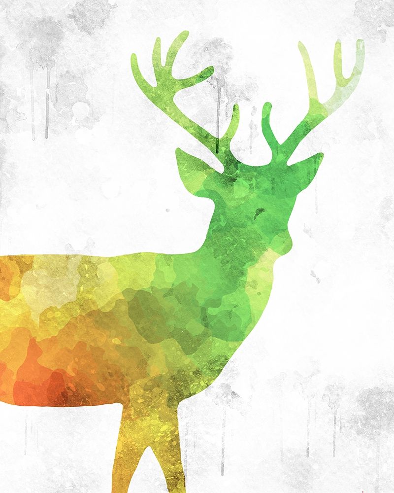 Watercolor Silhouette 3 art print by Kimberly Allen for $57.95 CAD