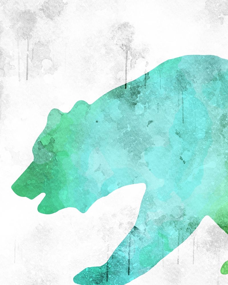 Watercolor Silhouette 6 art print by Kimberly Allen for $57.95 CAD