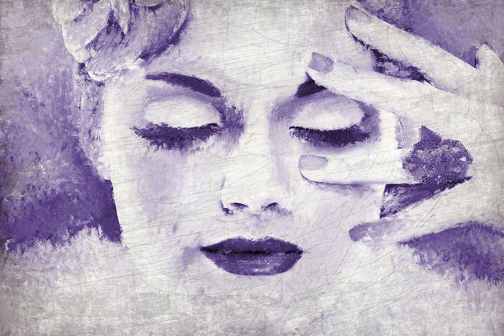 Violet Serenity art print by Kimberly Allen for $57.95 CAD