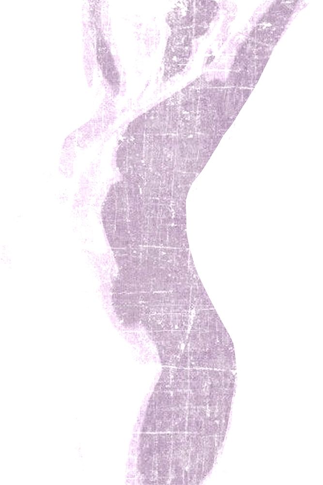 Violet Silhouette 2 art print by Kimberly Allen for $57.95 CAD