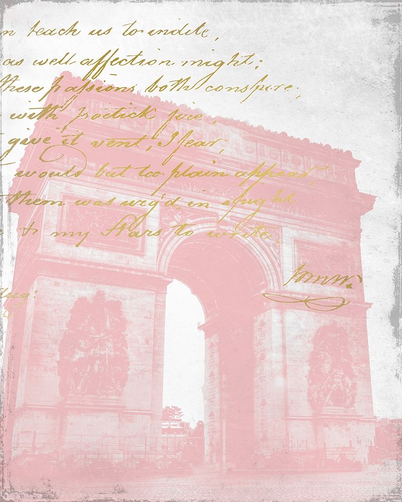 Paris in Pink 2 art print by Kimberly Allen for $57.95 CAD