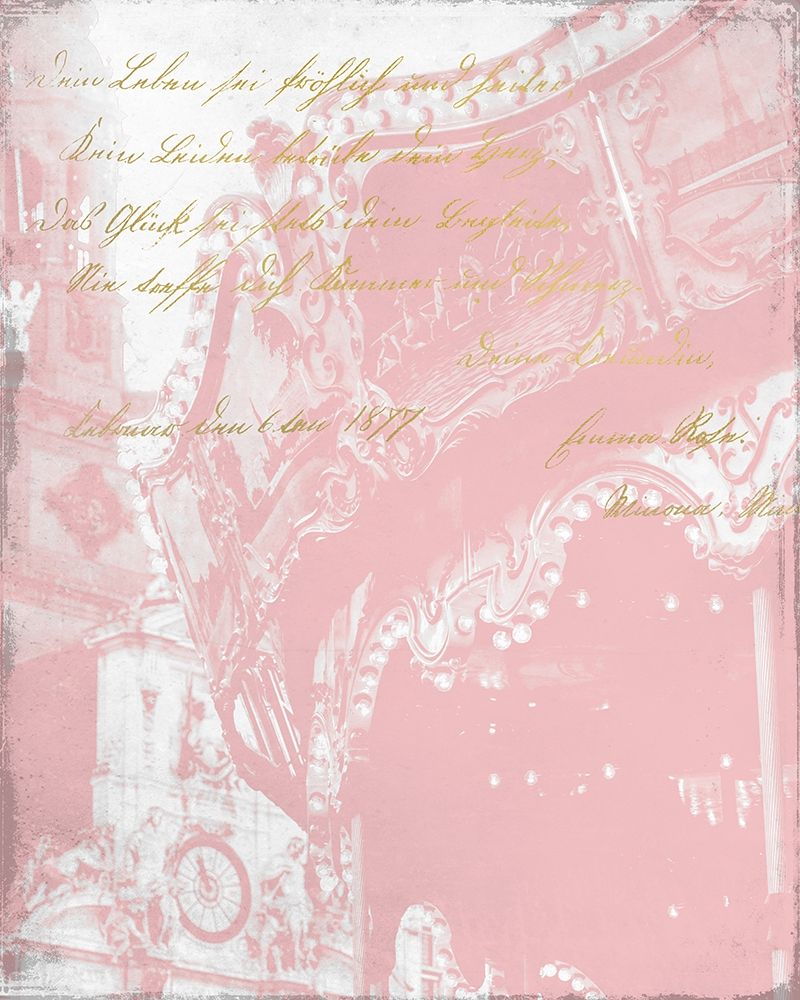 Paris in Pink 3 art print by Kimberly Allen for $57.95 CAD