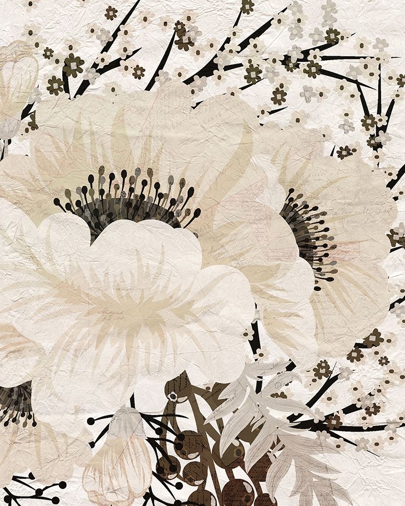 Cream Bloom 1 art print by Kimberly Allen for $57.95 CAD
