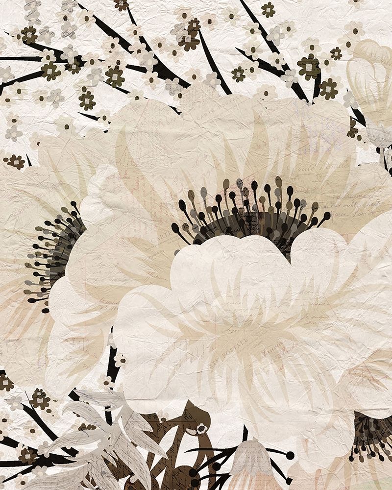 Cream Bloom 2 art print by Kimberly Allen for $57.95 CAD