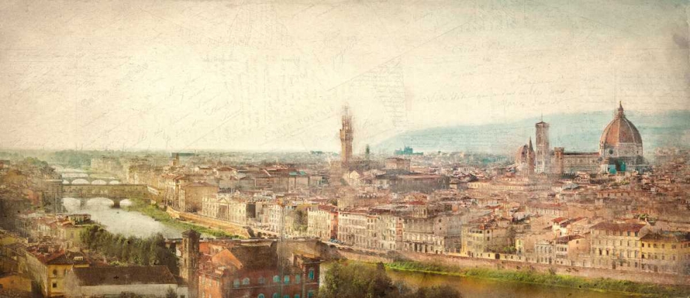 Florence View art print by Kimberly Allen for $57.95 CAD