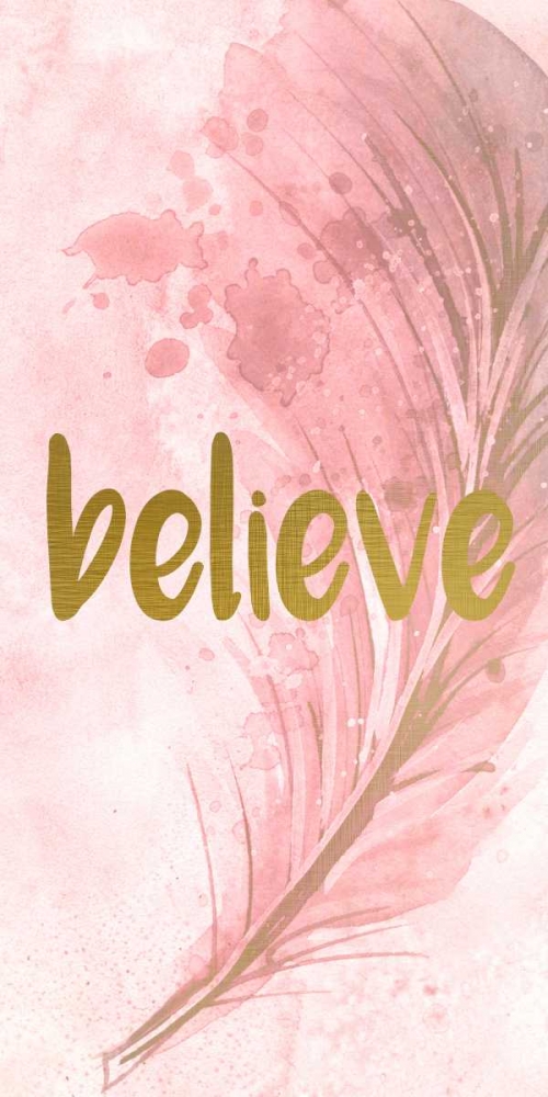 Believe Feathered art print by Kimberly Allen for $57.95 CAD