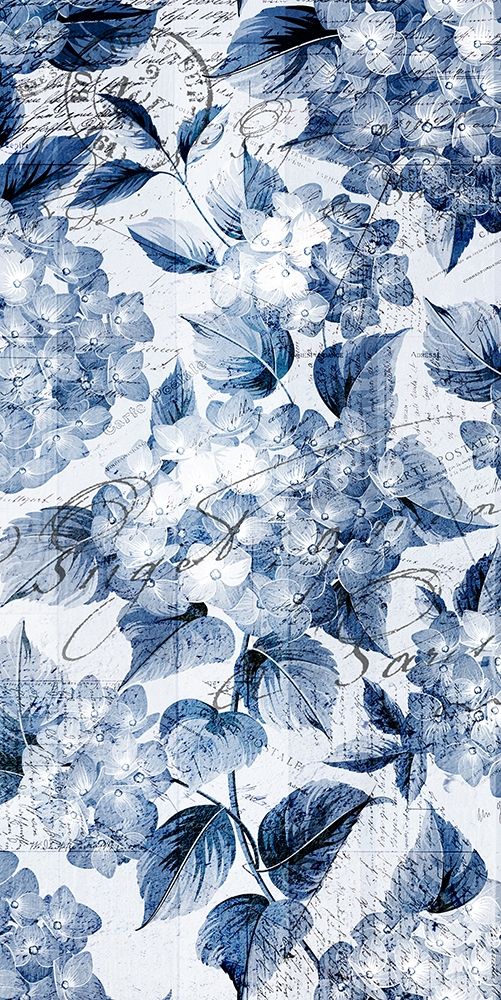 Indigo Hydrangea A art print by Kimberly Allen for $57.95 CAD