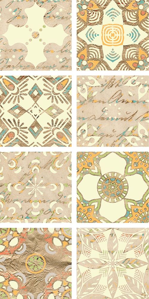 Panel of Tiles 1 art print by Kimberly Allen for $57.95 CAD