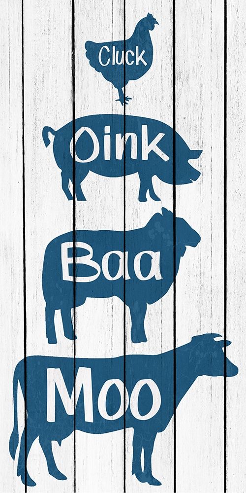 Moo Oink art print by Kimberly Allen for $57.95 CAD
