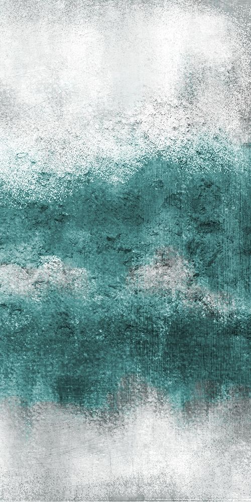 Teal Tones Panel D art print by Kimberly Allen for $57.95 CAD