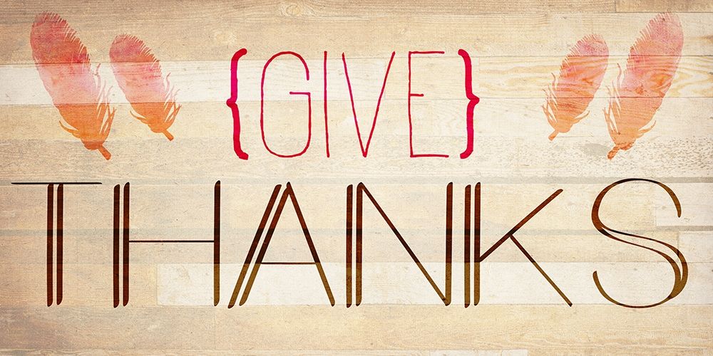 Give Thanks art print by Kimberly Allen for $57.95 CAD