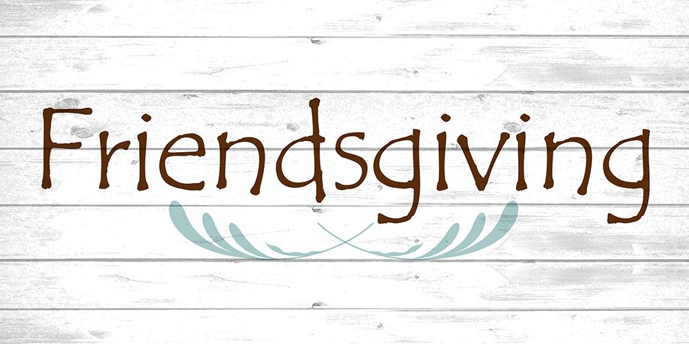Friendsgiving art print by Kimberly Allen for $57.95 CAD