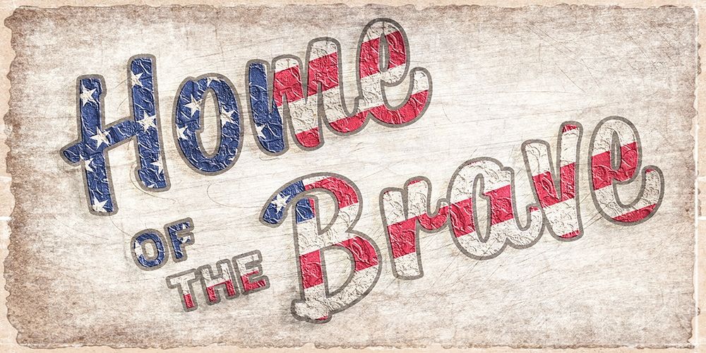 Home of the Brave art print by Kimberly Allen for $57.95 CAD