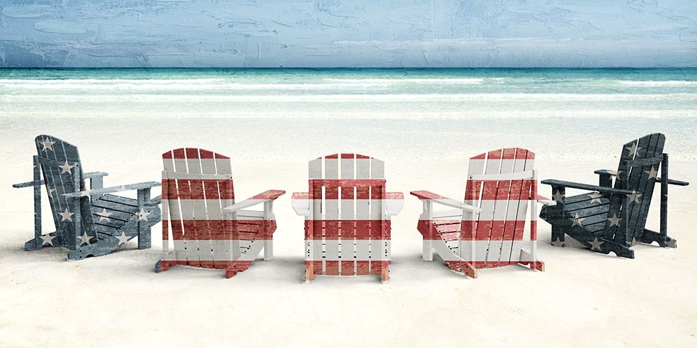 American Beach art print by Kimberly Allen for $57.95 CAD