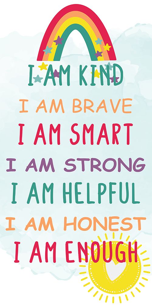 I Am Enough art print by Kimberly Allen for $57.95 CAD