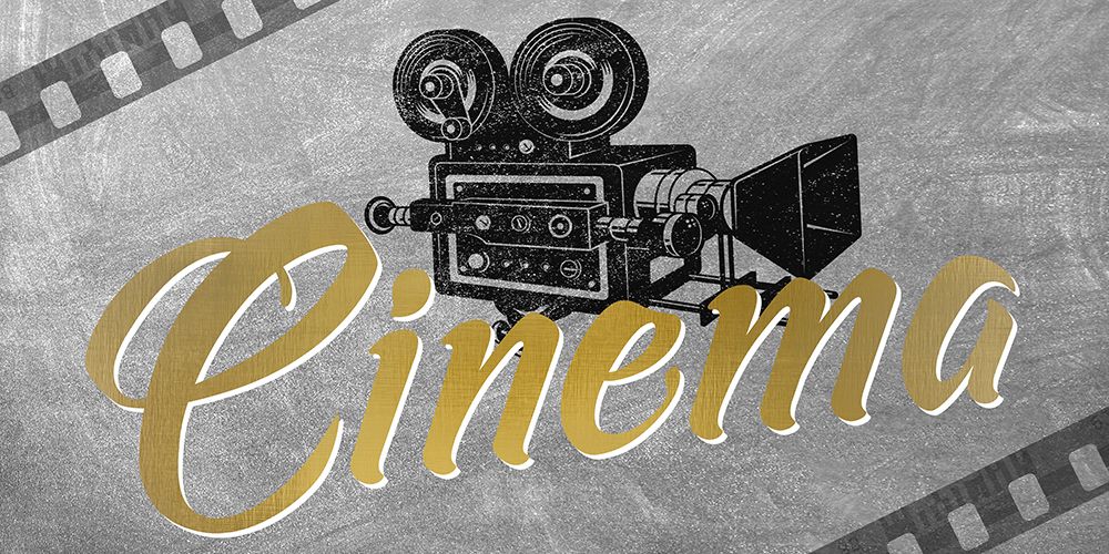 Cinema art print by Kimberly Allen for $57.95 CAD