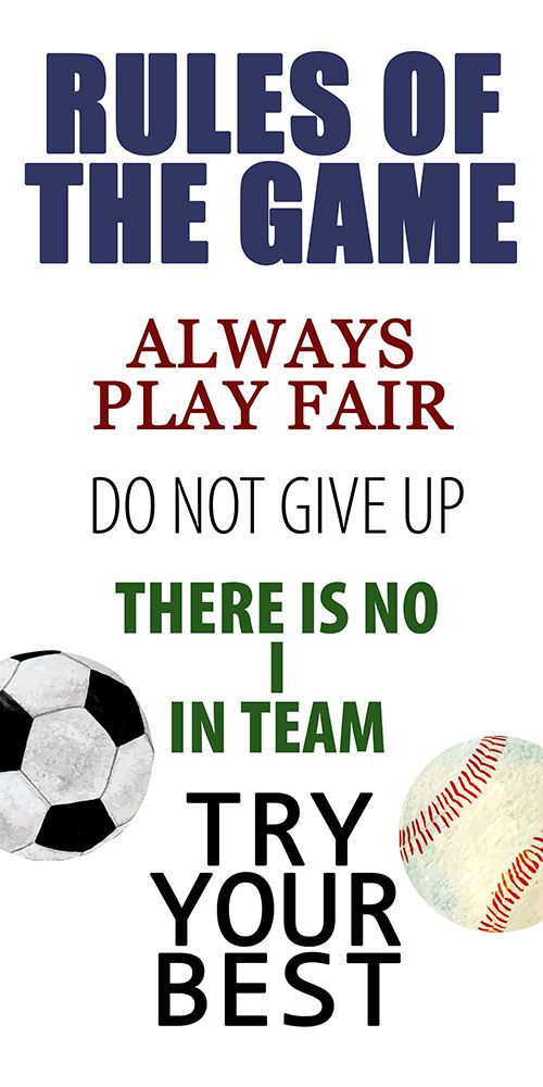 Game Rules 2 art print by Kimberly Allen for $57.95 CAD