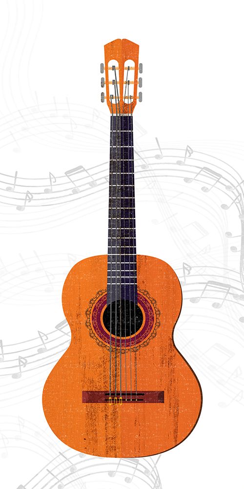 Guitar Panel 4 art print by Kimberly Allen for $57.95 CAD