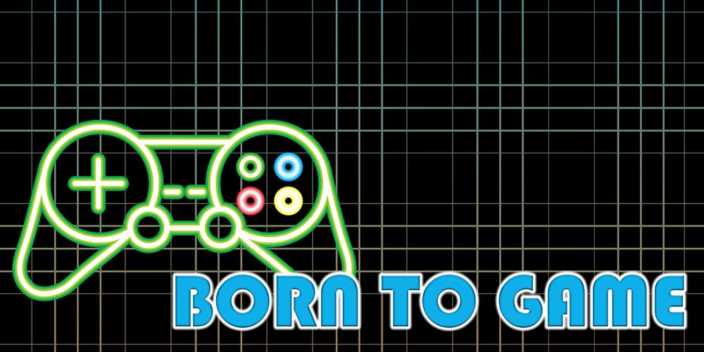 Born To Game Neon art print by Kimberly Allen for $57.95 CAD