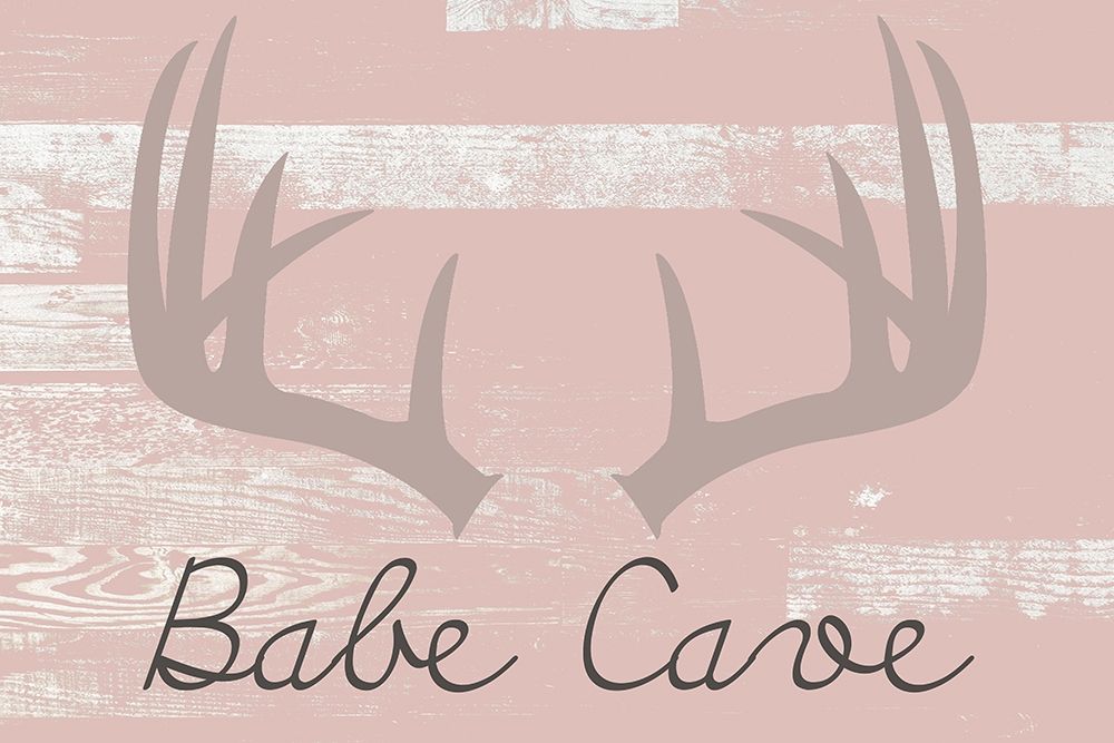 Babe Cave Pink art print by Kimberly Allen for $57.95 CAD