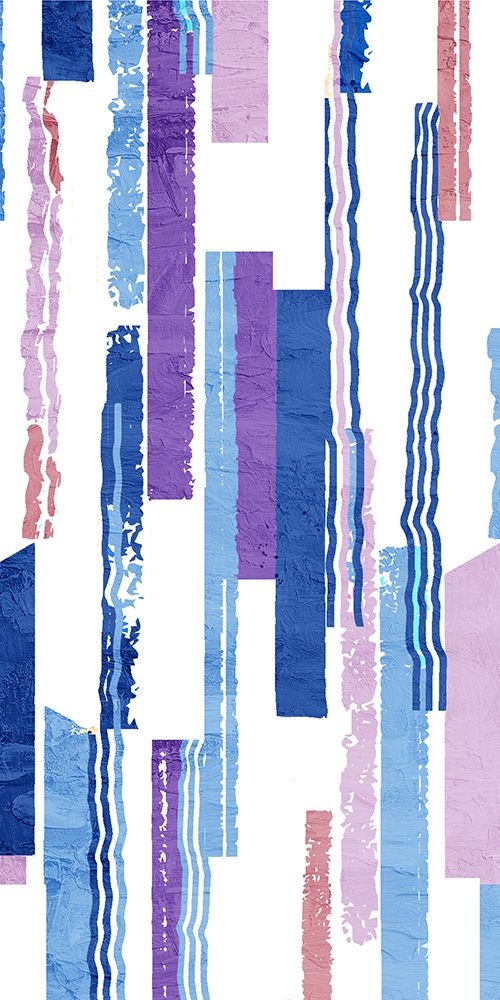 Vibrant Stripes 1 art print by Kimberly Allen for $57.95 CAD