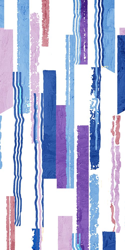 Vibrant Stripes 2 art print by Kimberly Allen for $57.95 CAD