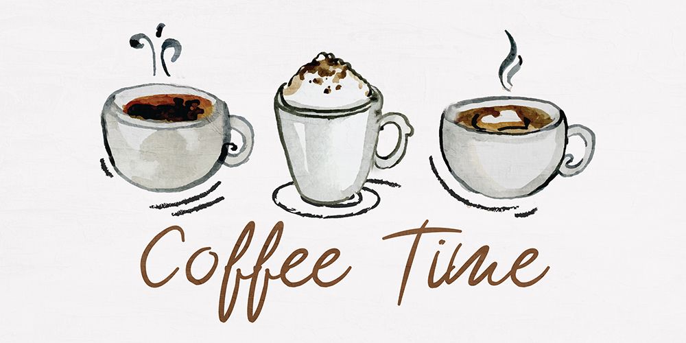 Coffee Time art print by Kimberly Allen for $57.95 CAD