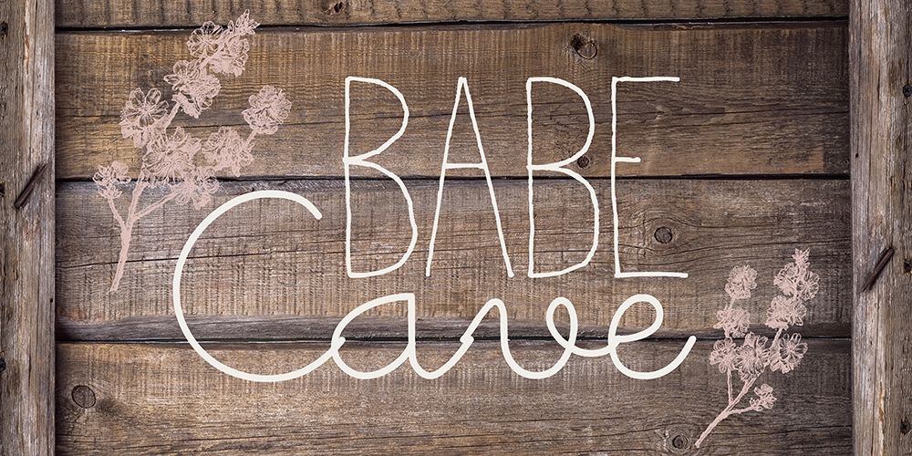 Babe Cave Wood art print by Kimberly Allen for $57.95 CAD