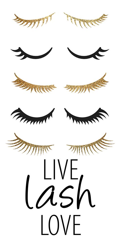 Live Lash Love art print by Kimberly Allen for $57.95 CAD