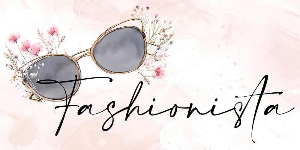 Fashionista Floral art print by Kimberly Allen for $57.95 CAD