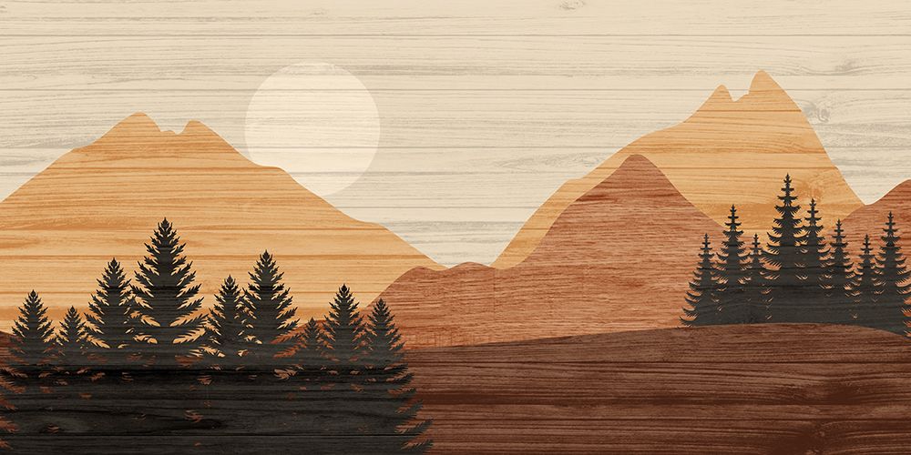 Mountain Range art print by Kimberly Allen for $57.95 CAD