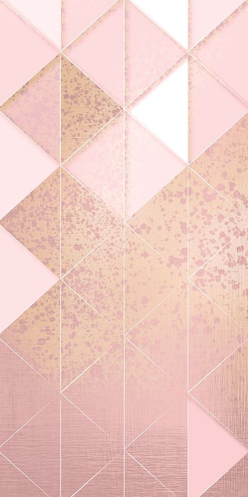Triangle Blush Panel 1 art print by Kimberly Allen for $57.95 CAD