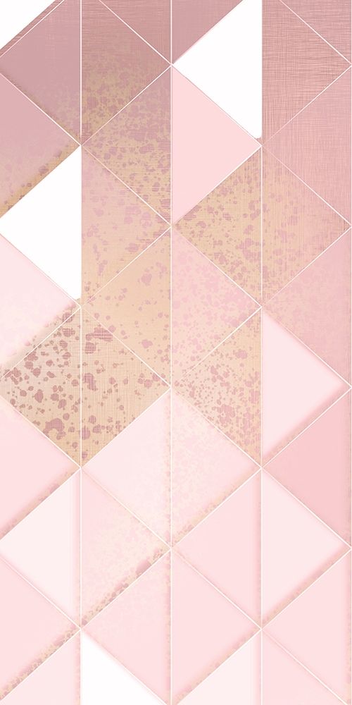 Triangle Blush Panel 2 art print by Kimberly Allen for $57.95 CAD