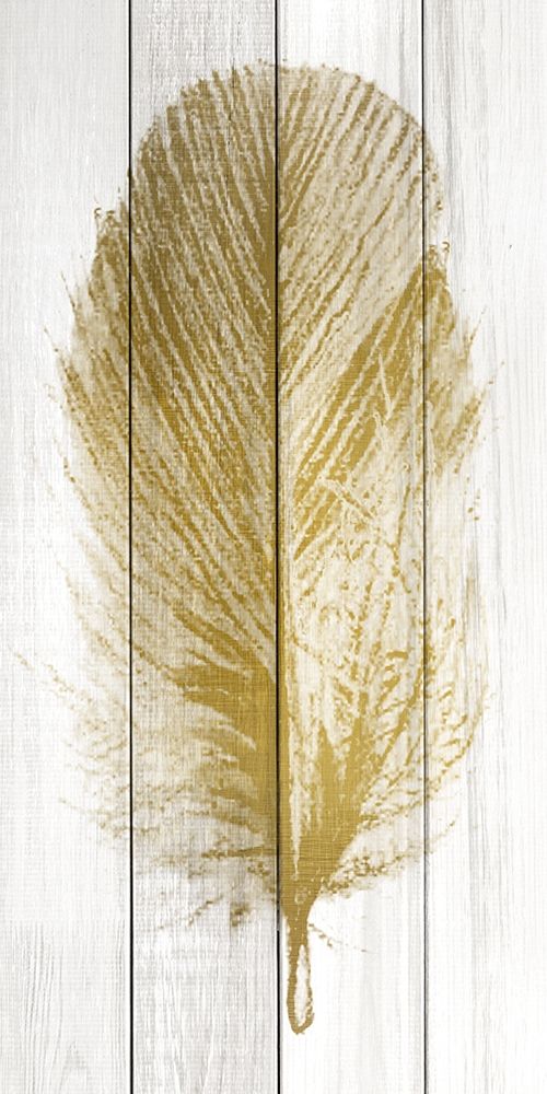 Feather of Gold 1 art print by Kimberly Allen for $57.95 CAD