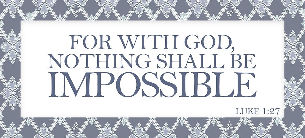 For with God art print by Kimberly Allen for $57.95 CAD