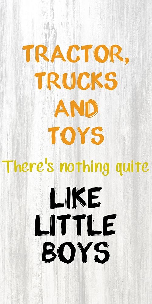 Tractor And Trucks 2 art print by Kimberly Allen for $57.95 CAD