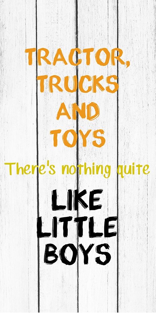 Tractor and Trucks art print by Kimberly Allen for $57.95 CAD