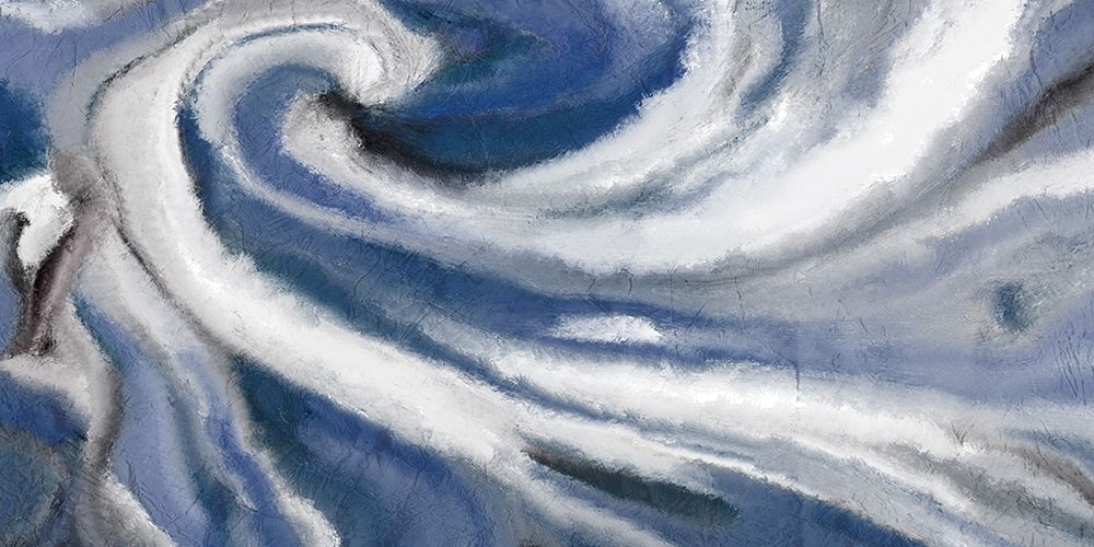 Indigo Swirl art print by Kimberly Allen for $57.95 CAD